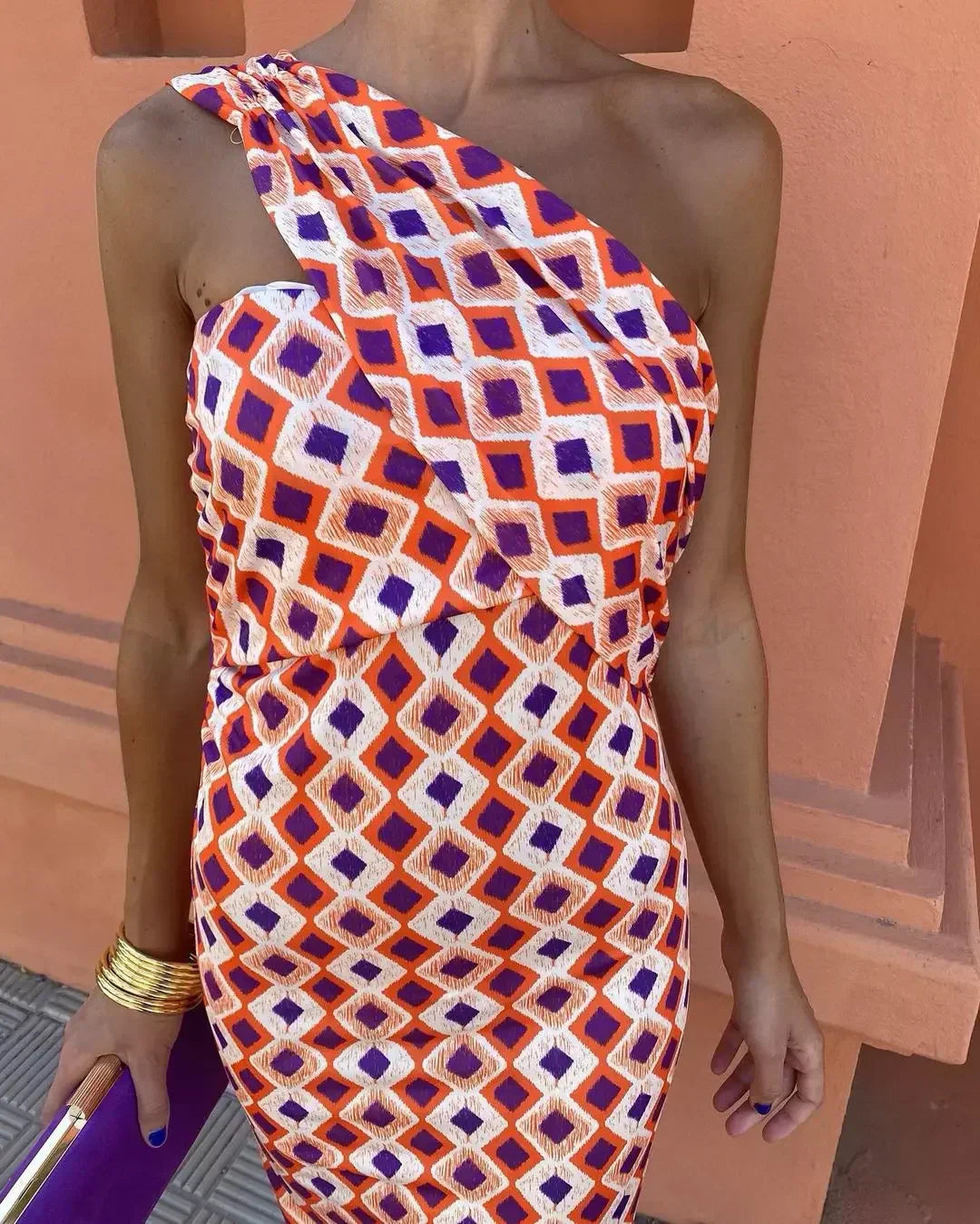 Cooling Chic Shoulder Dress