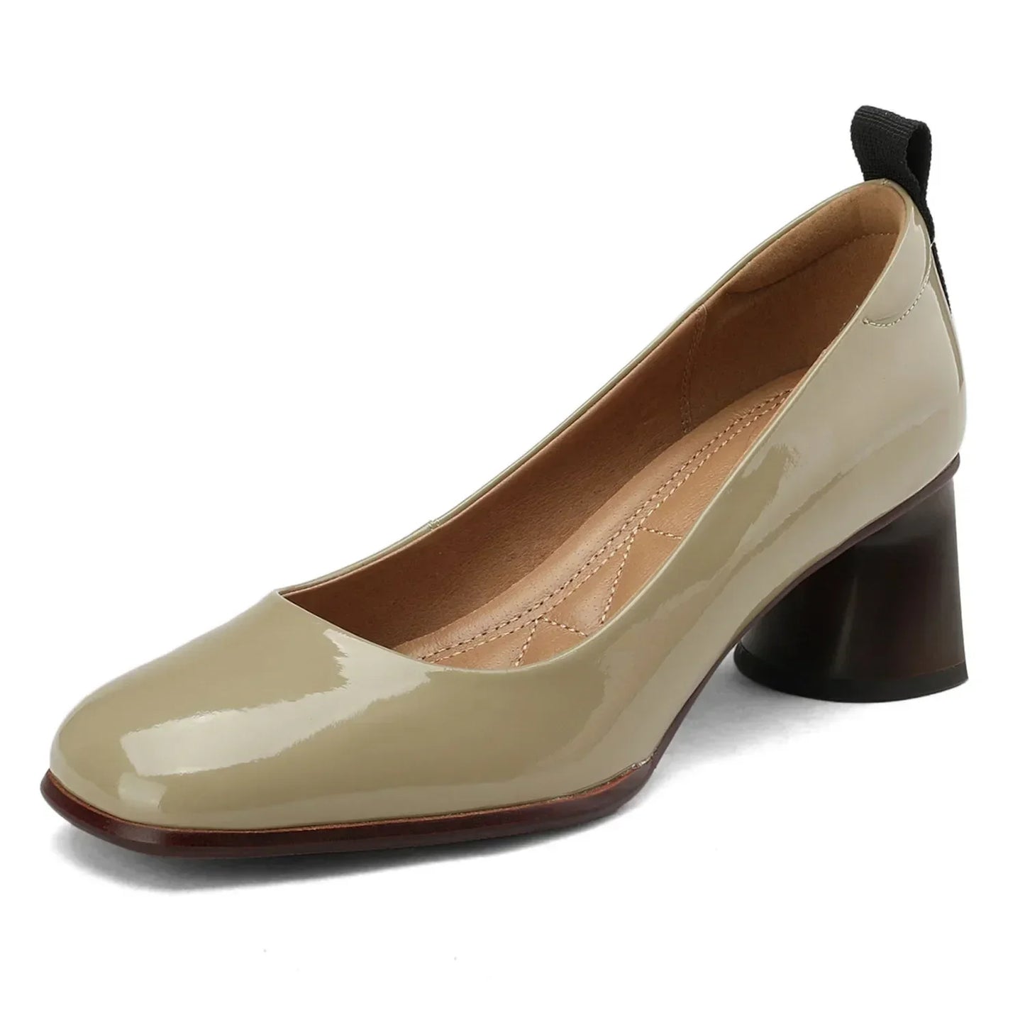 Comfort-Elegance Mid-Heel Pumps
