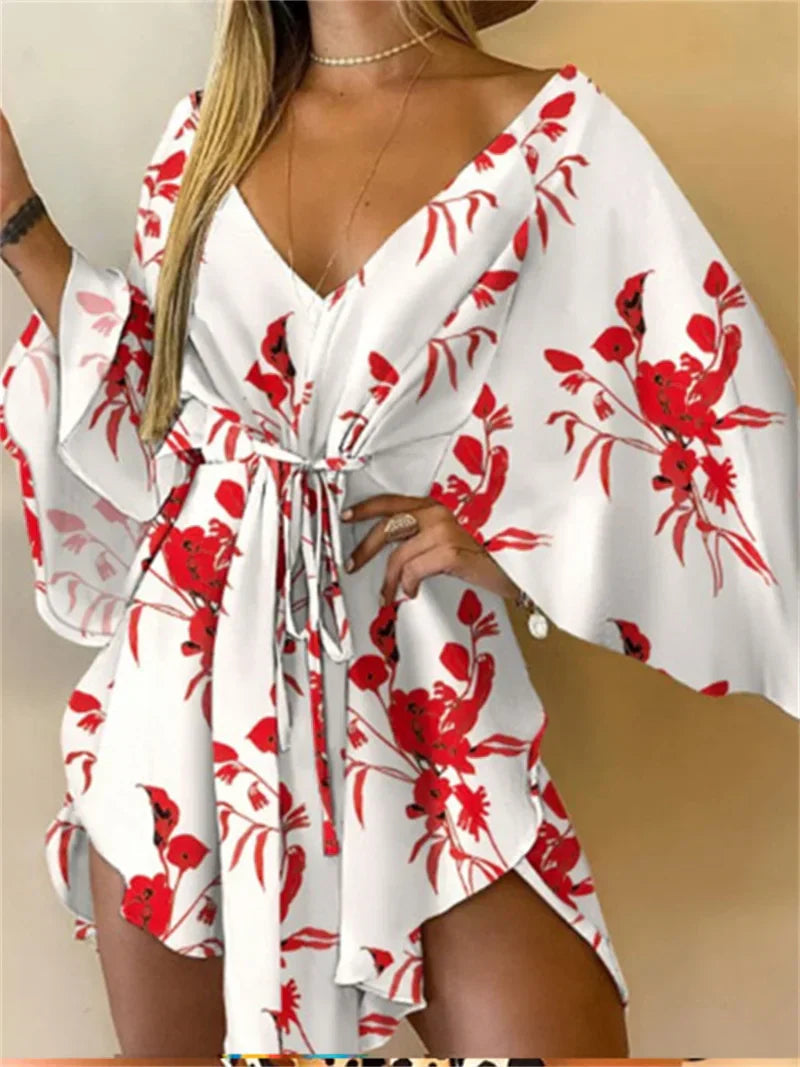 Effortless Boho Beauty Mini Dress