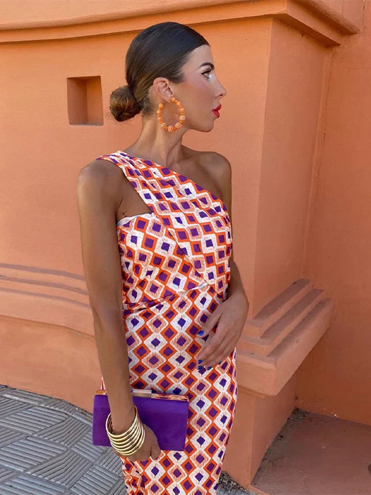 Cooling Chic Shoulder Dress