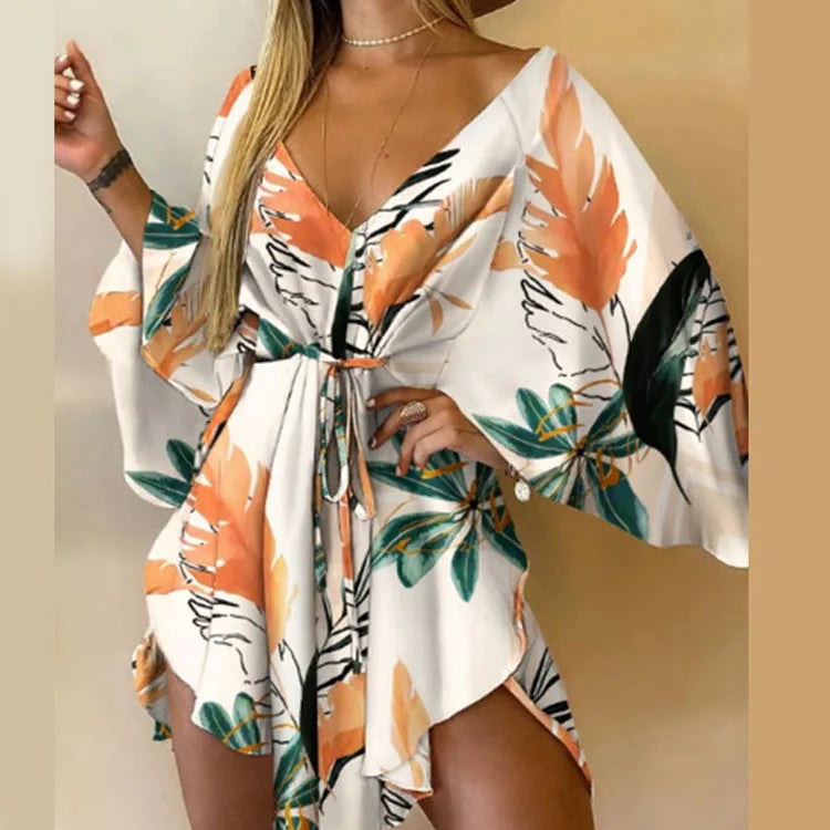 Effortless Boho Beauty Mini Dress