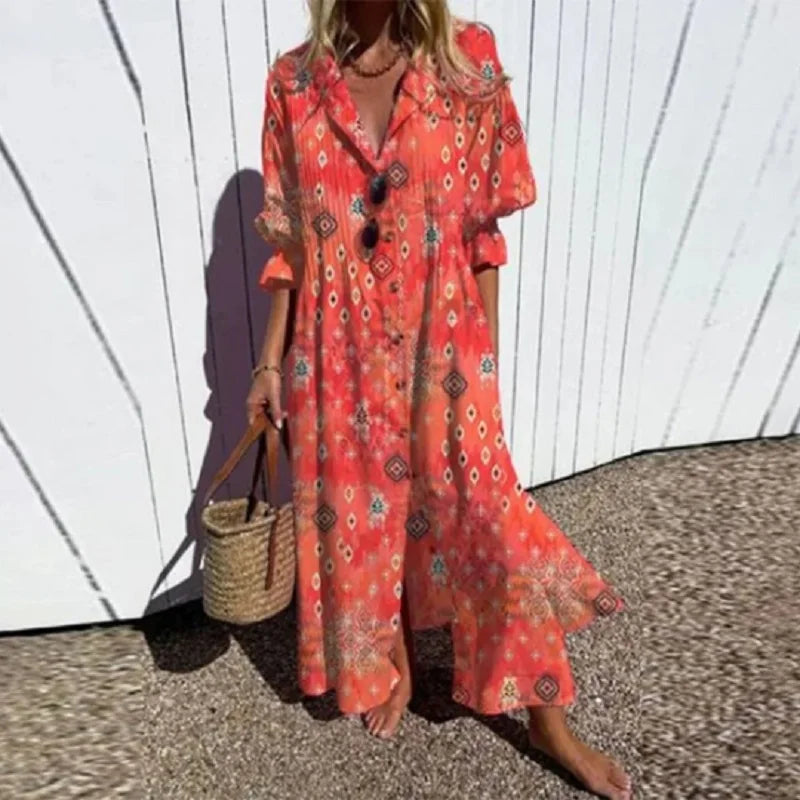 Effortless Bohemian Elegance Dress