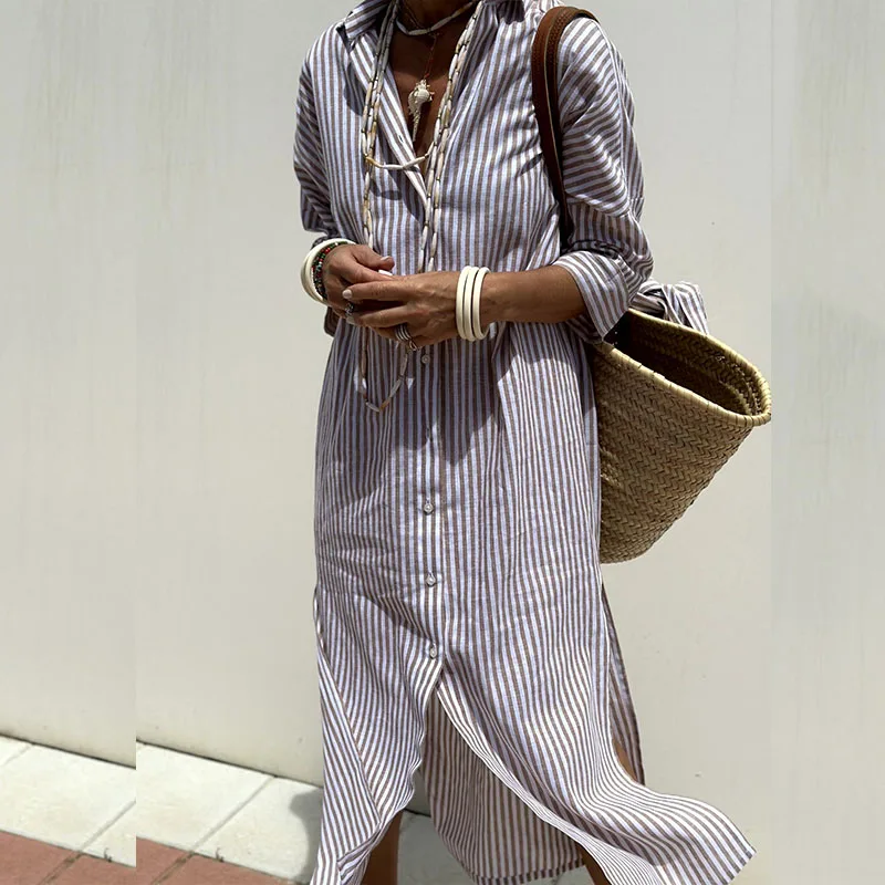 Effortless Comfort: Elegant Midi Dress