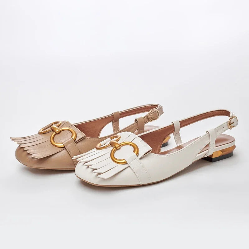 Comfort-Stability Leather Sandals