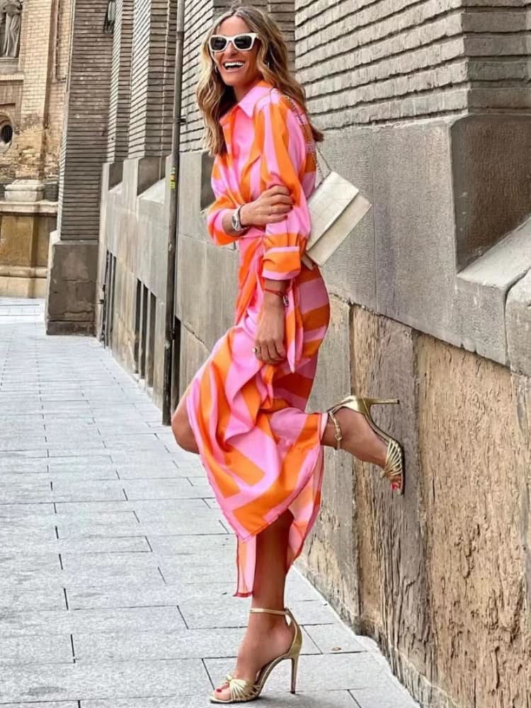 Statement Wrap Dress for Instant Impact