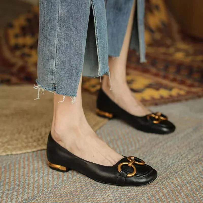 Comfort-Stability Leather Sandals