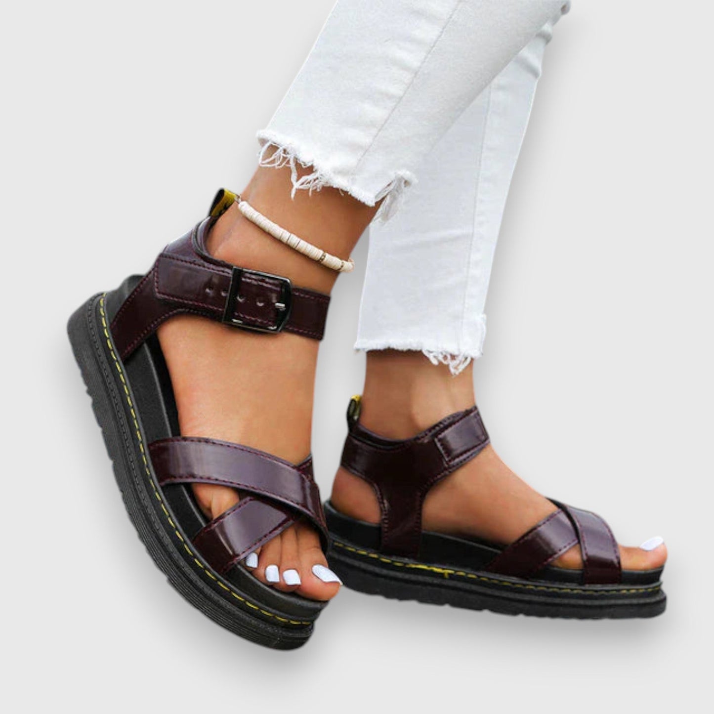 Effortless Support Platform Sandals