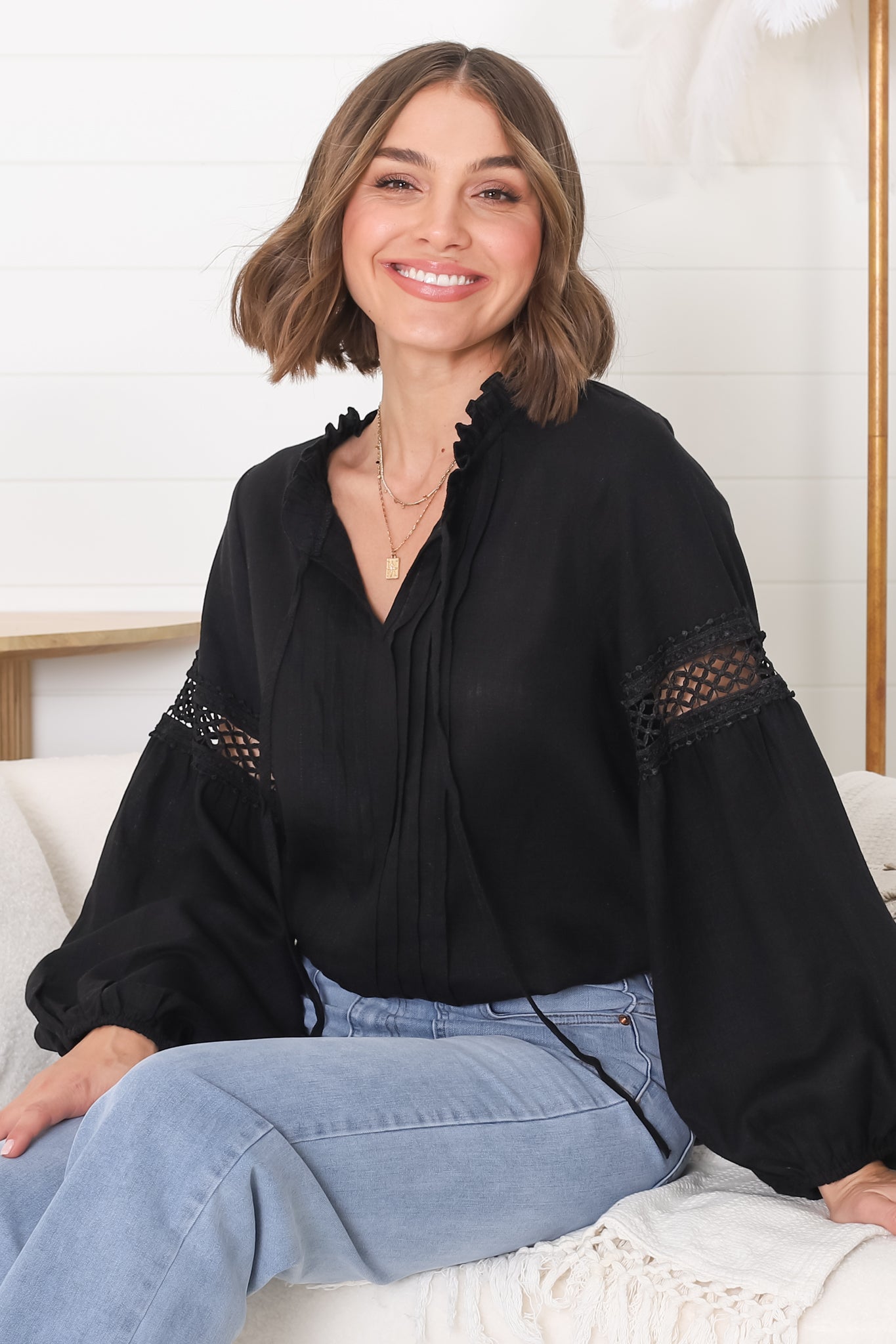 Effortless Day-to-Night Off-White Top