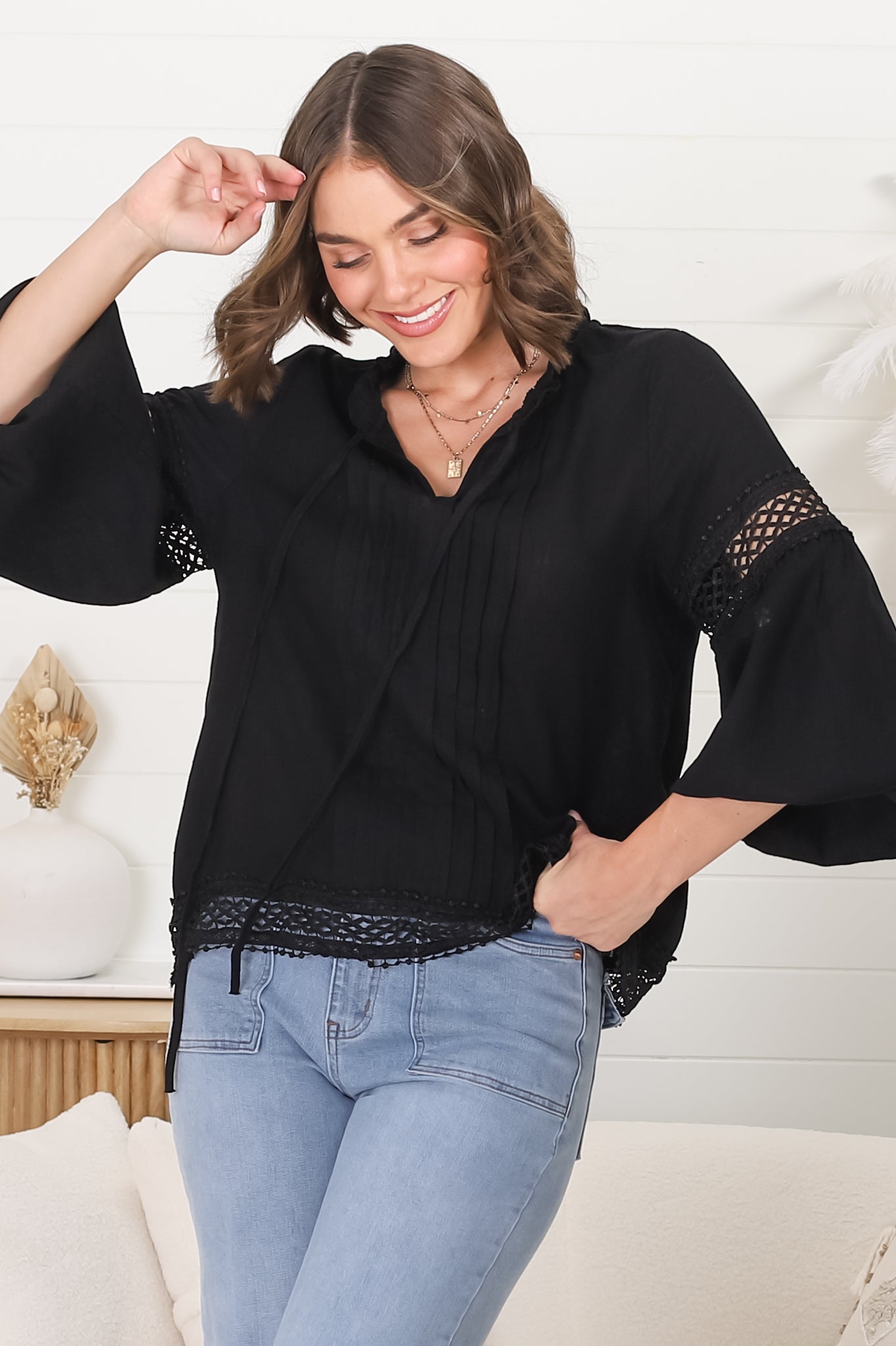 Effortless Day-to-Night Off-White Top