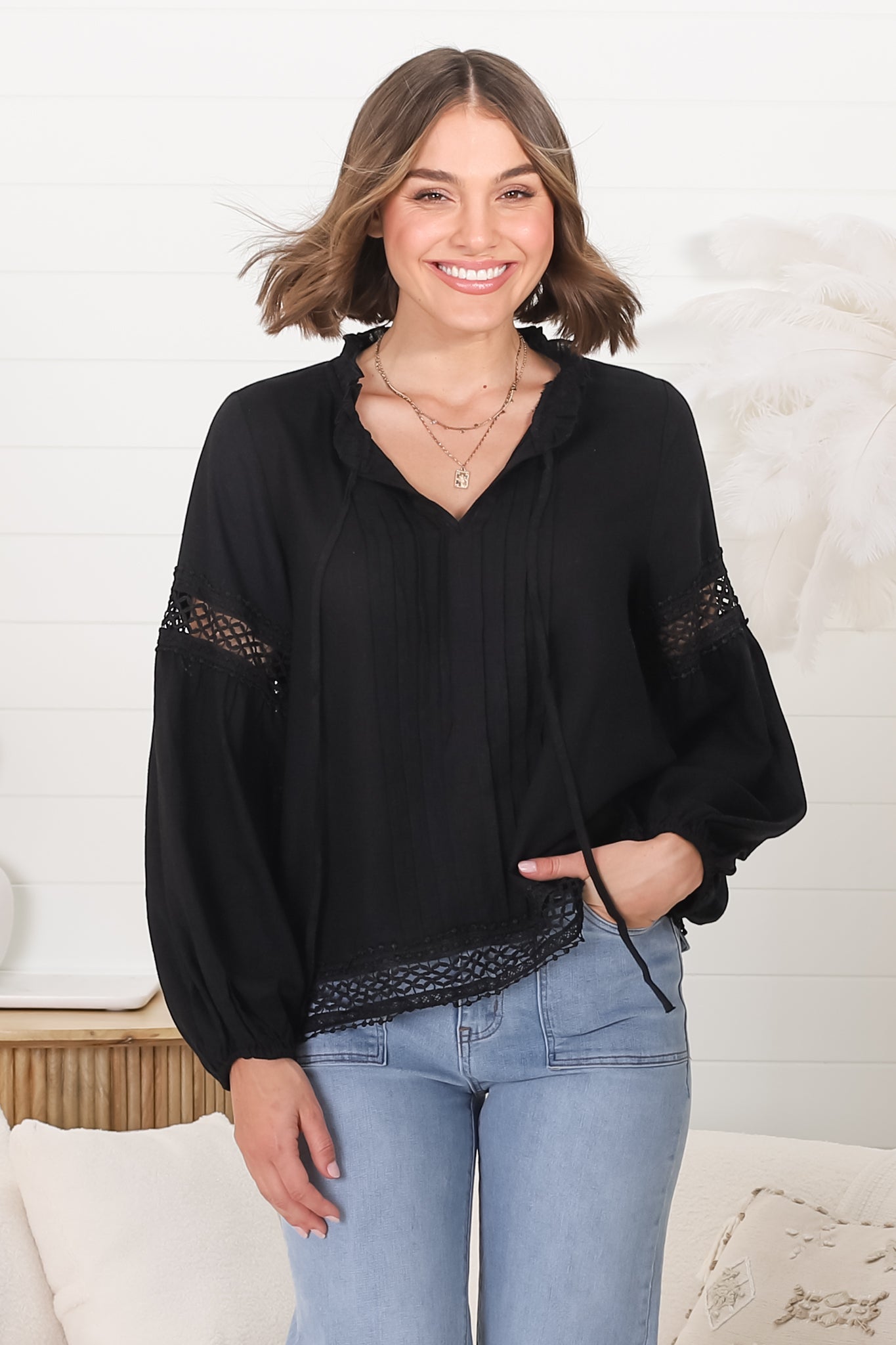 Effortless Day-to-Night Off-White Top