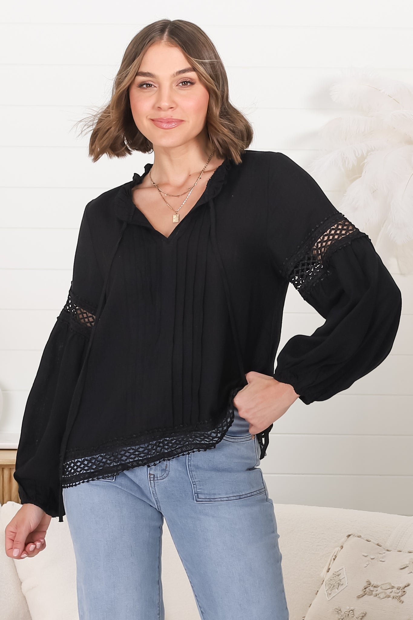 Effortless Day-to-Night Off-White Top