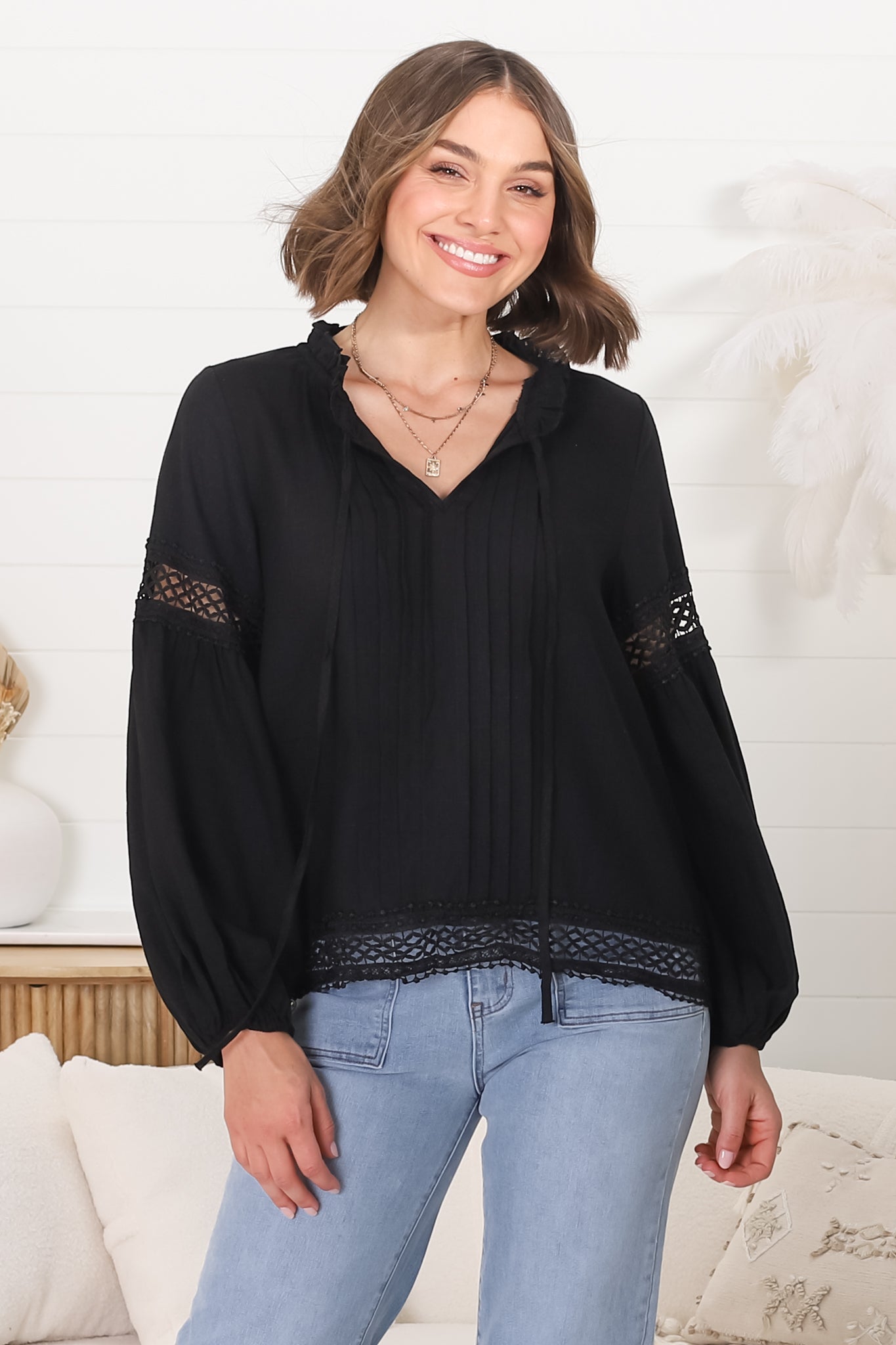 Effortless Day-to-Night Off-White Top
