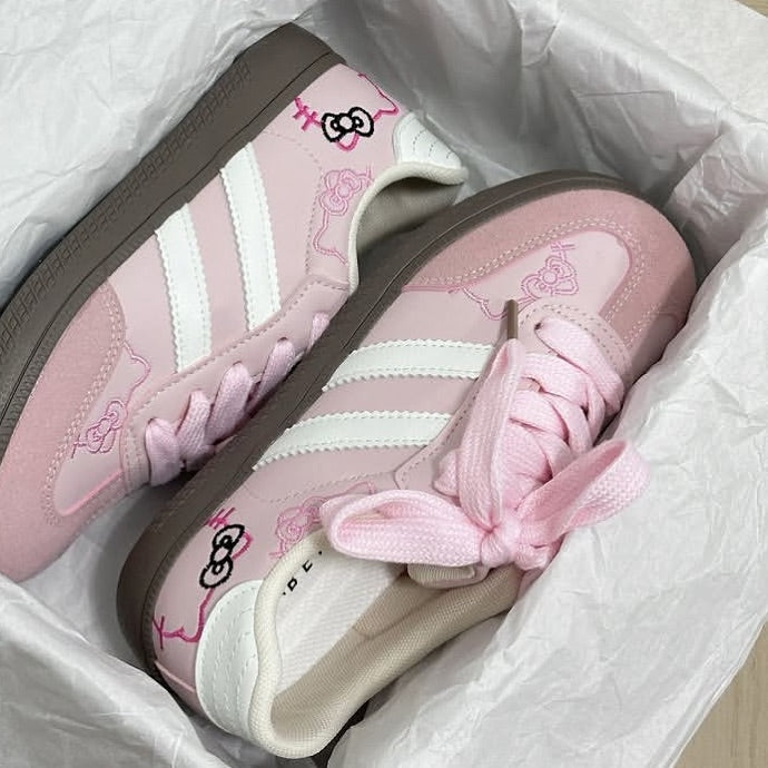 Adorable Embroidered Comfort Sneakers