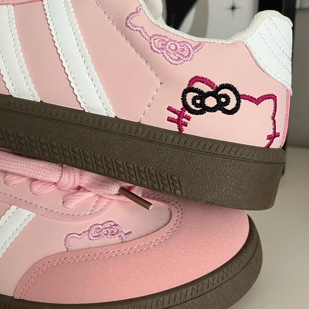Adorable Embroidered Comfort Sneakers