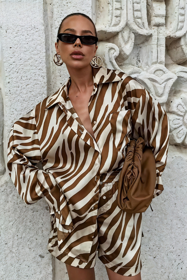 Wild Comfort: Zebra Print Set