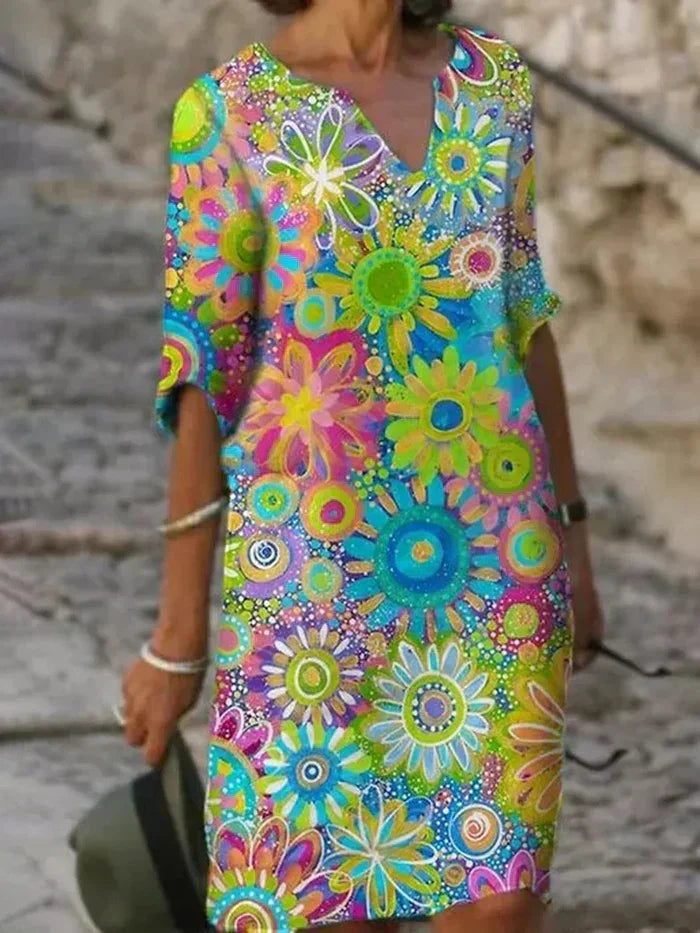 Cooling Floral Dress