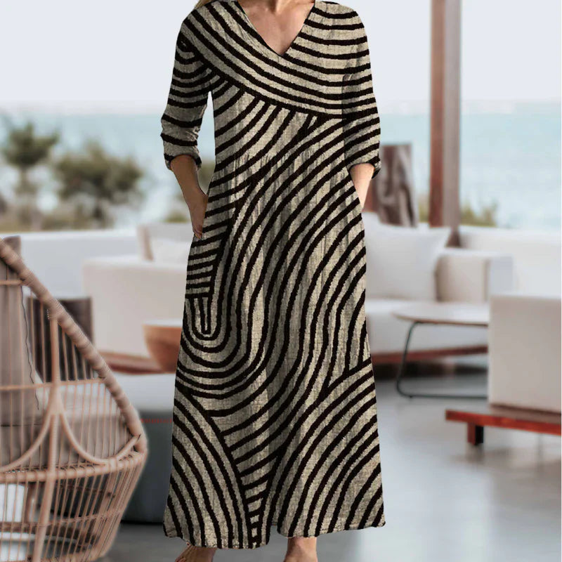 Effortless Vintage Confidence Dress