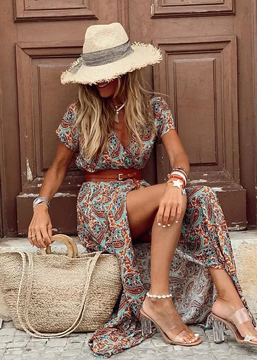 Bohemian-Chic Summer Dress