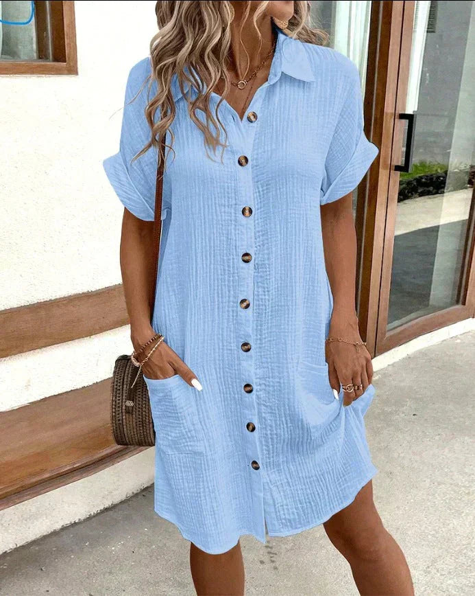 Elegant Cooling Polo Dress
