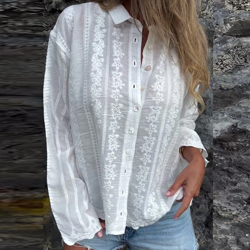 Timeless Chic Button-Up Polo