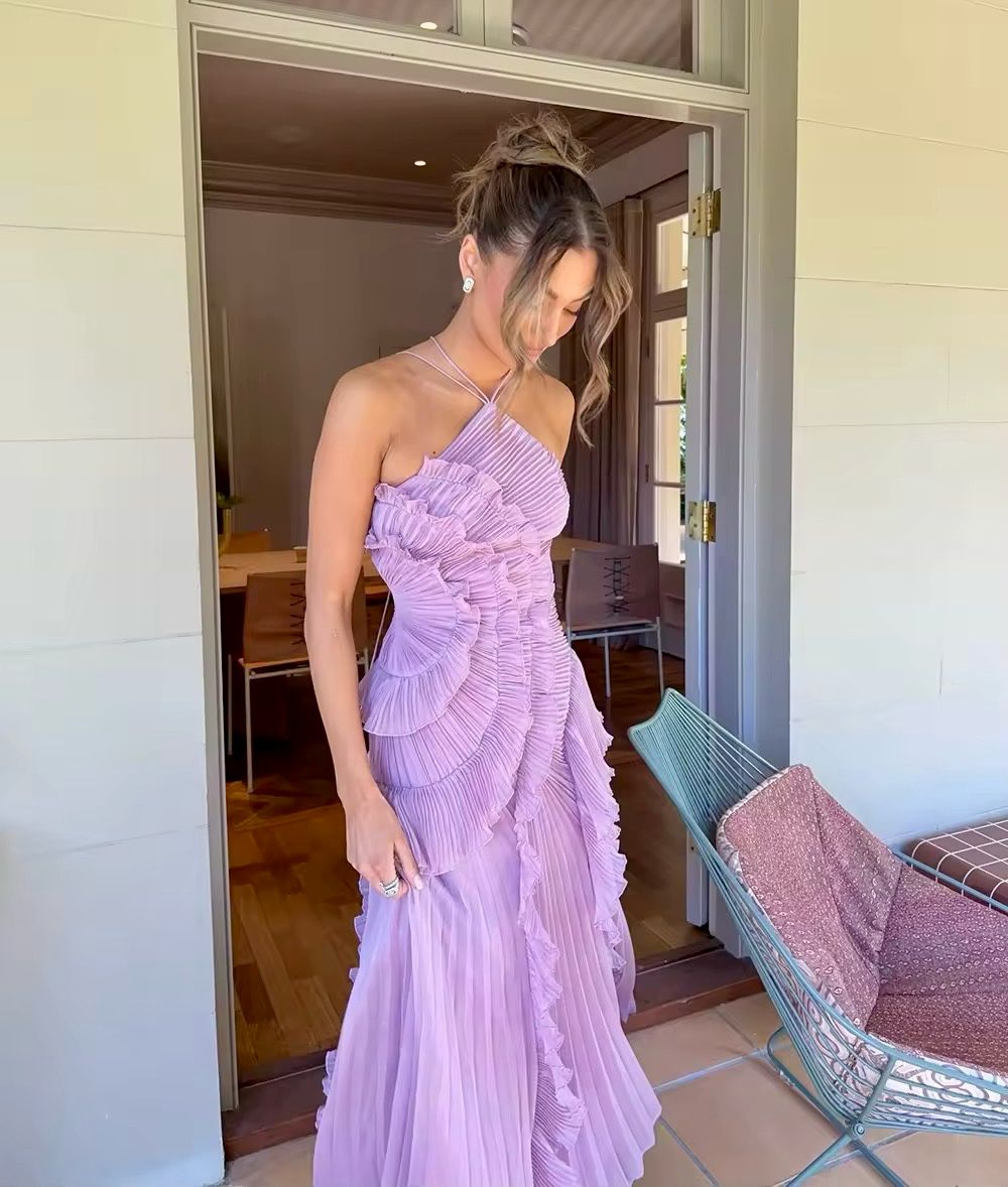 Lilac Statement Gown for Lasting Impressions