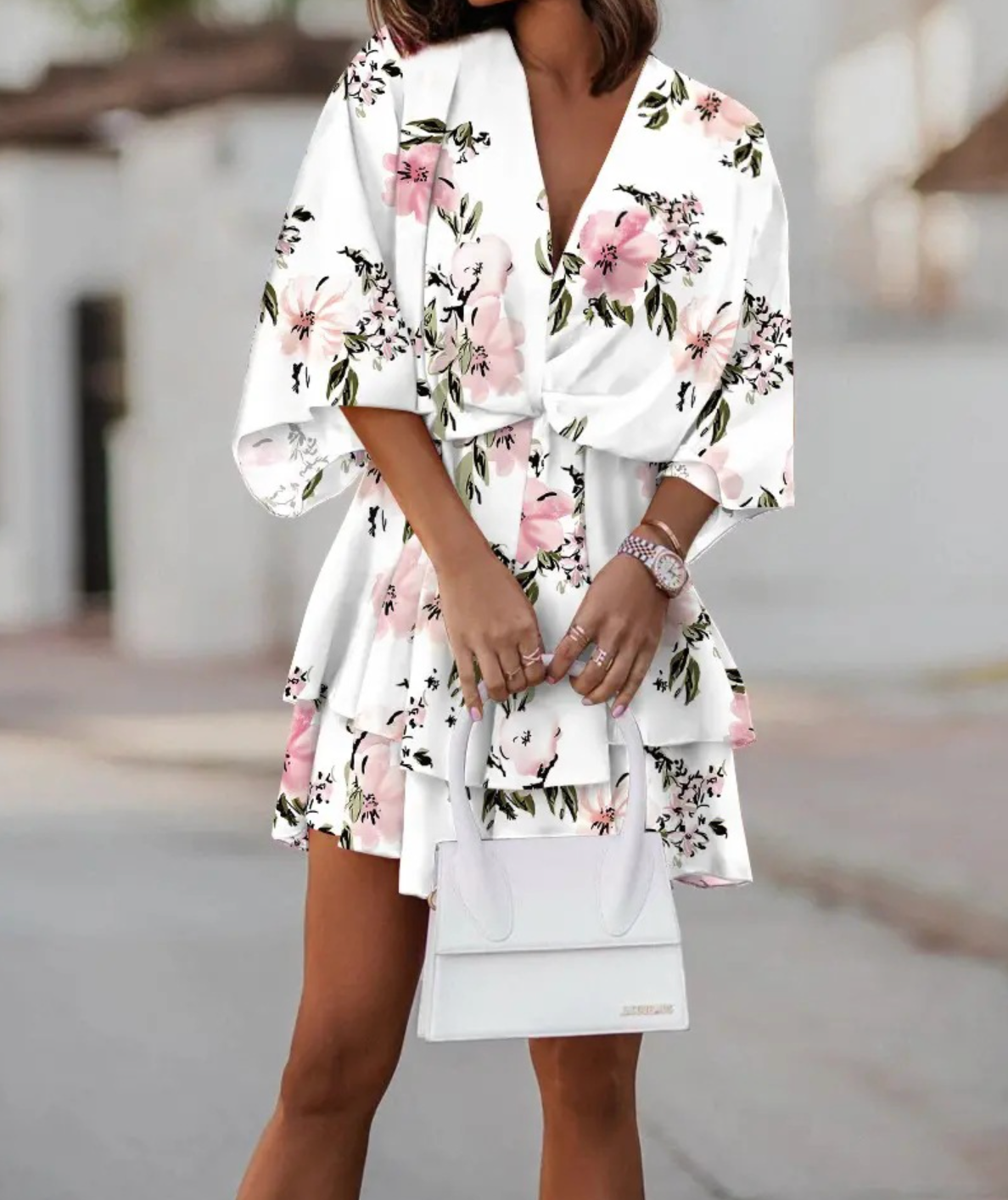 Breezy Boho Floral Dress