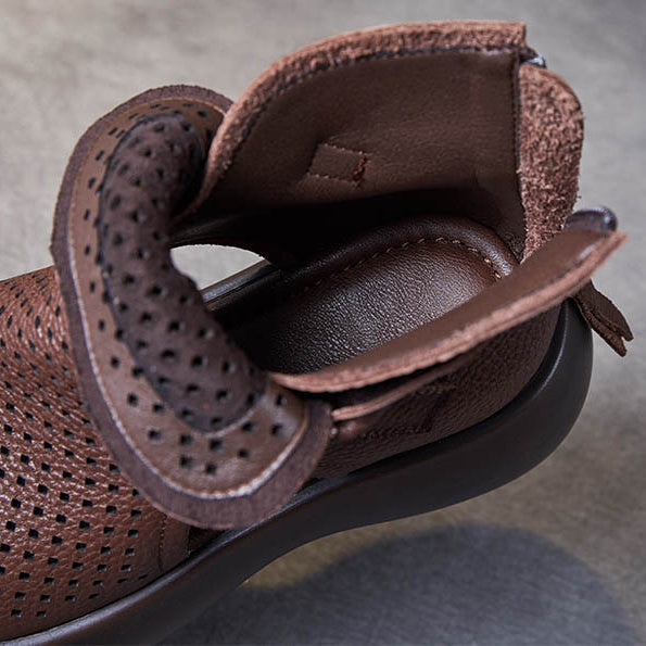 All-Day Support Leather Sandals
