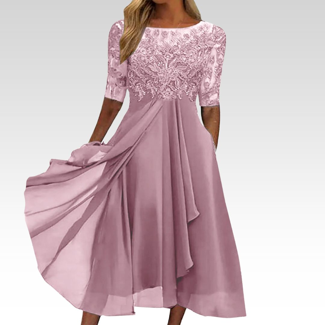 Timeless Lace-Elegant Dress