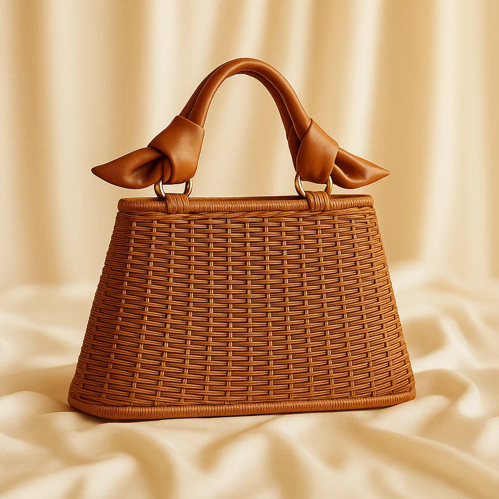 Roomy Silk-Lined Tote