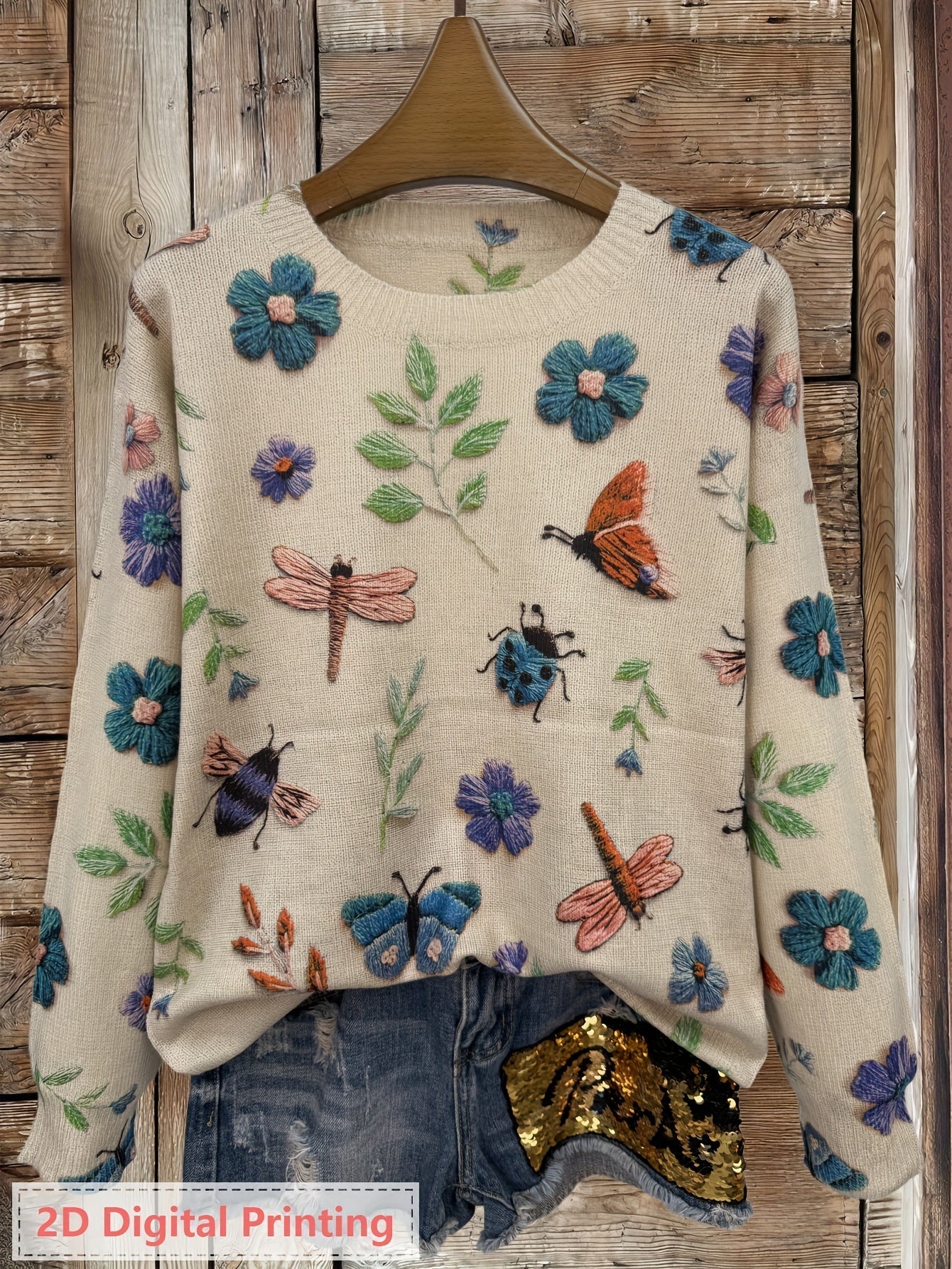 Flattering Knit Sweater