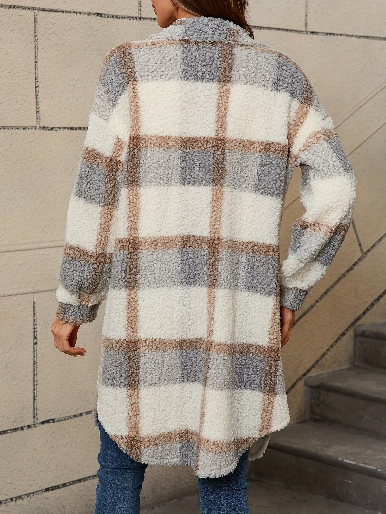 Polished Plaid Jacket