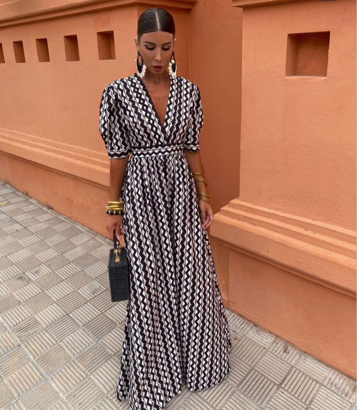Effortless Bold Ethnic Dress