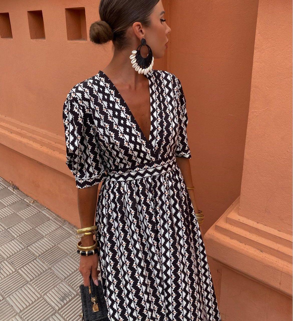 Effortless Bold Ethnic Dress