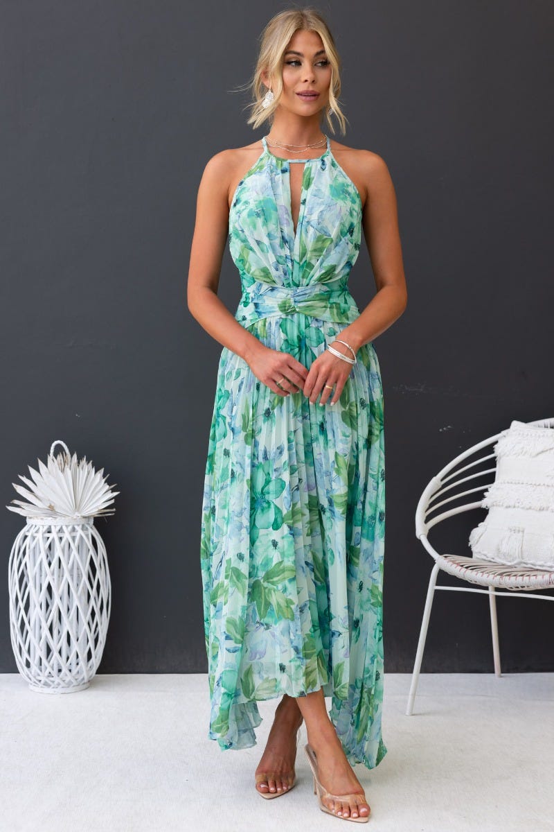 Floral-Elegance Dress
