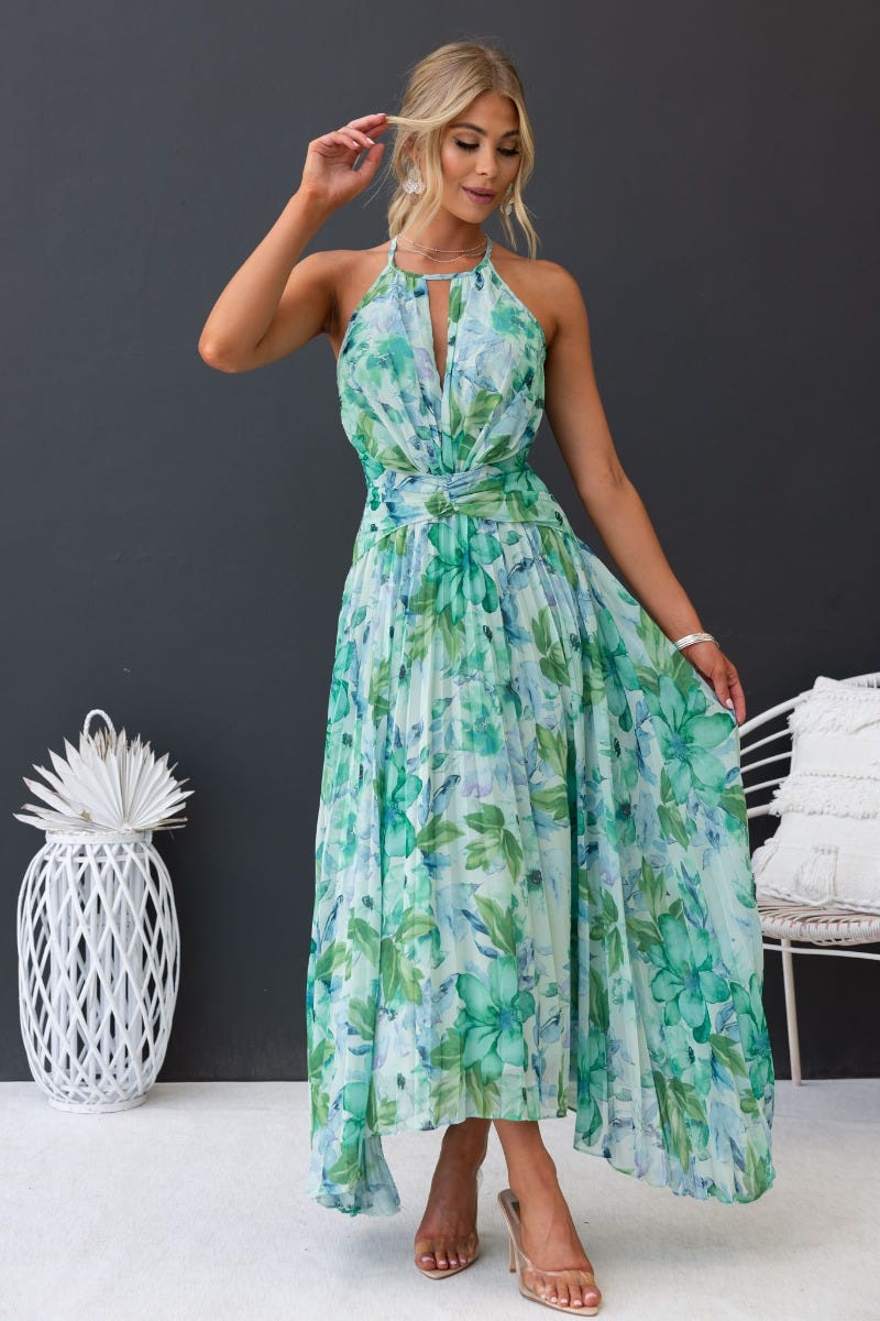 Floral-Elegance Dress