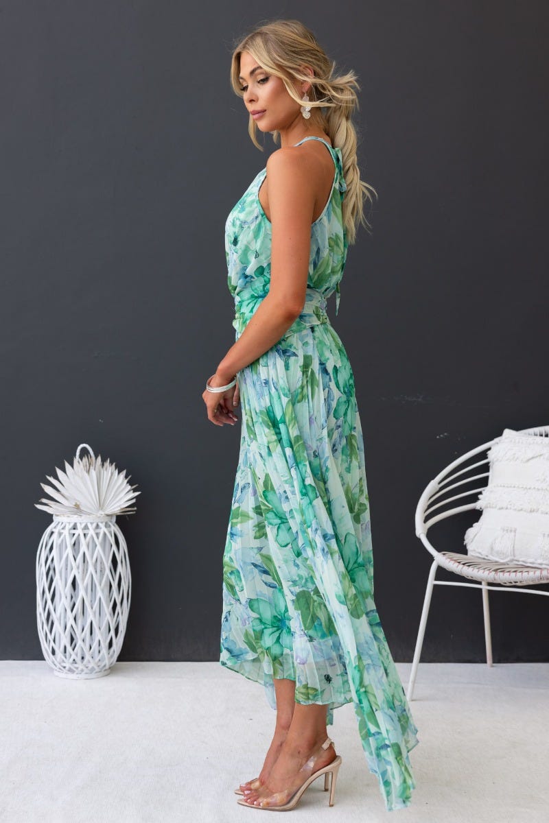 Floral-Elegance Dress