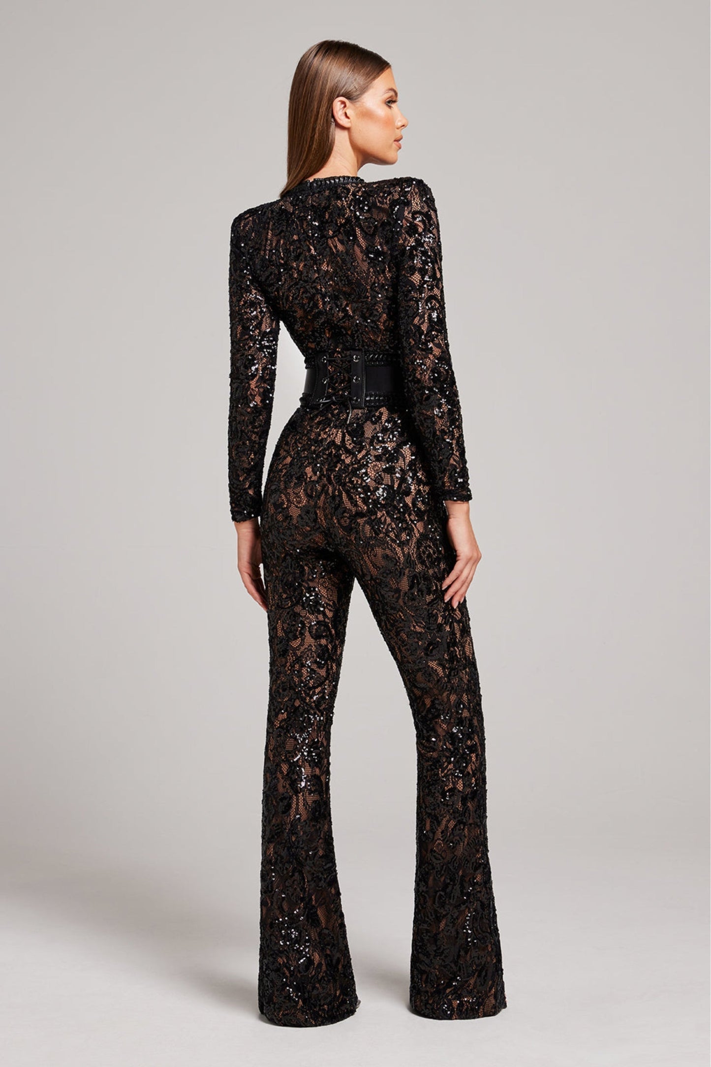 Elegant Silhouette Jumpsuit