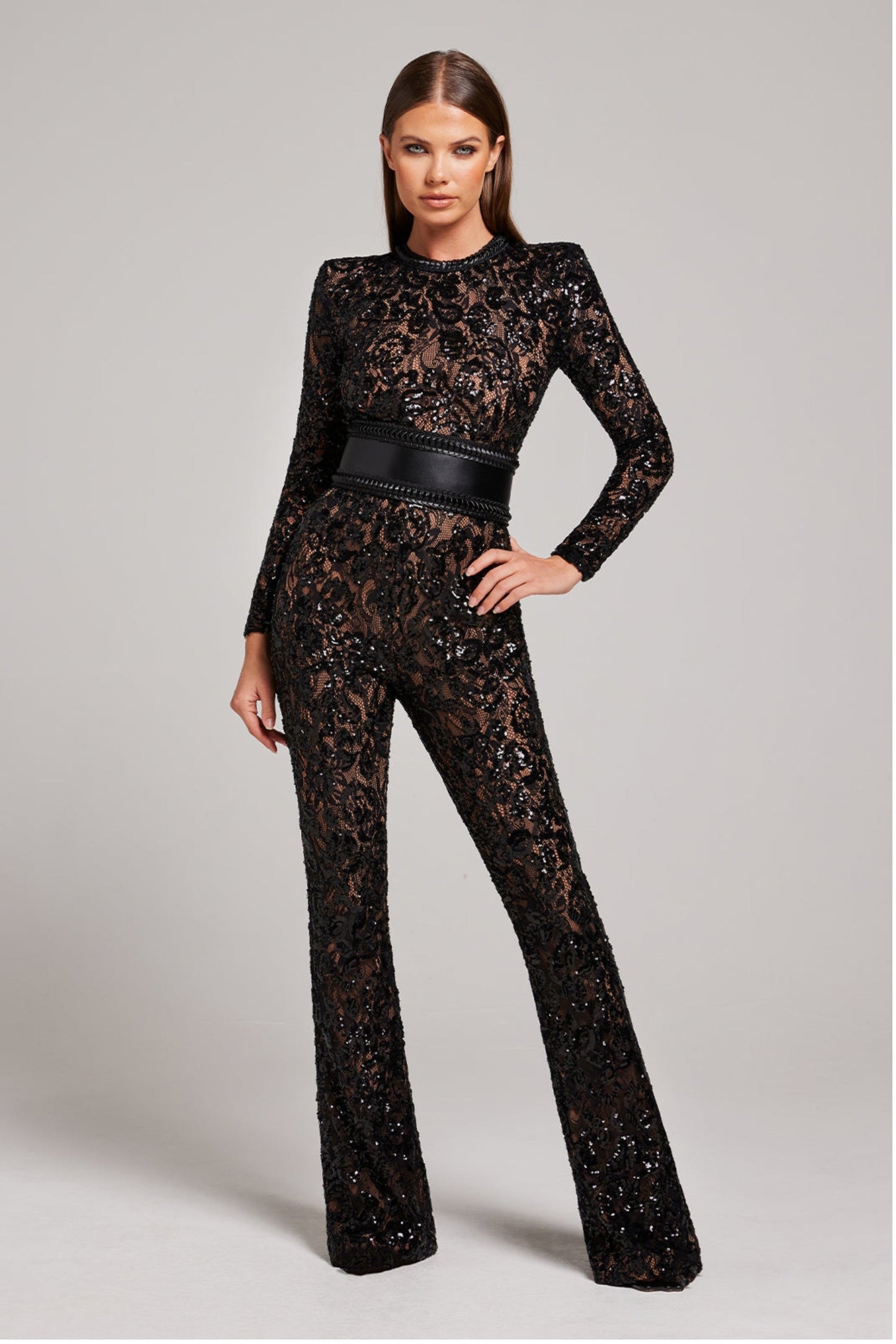 Elegant Silhouette Jumpsuit