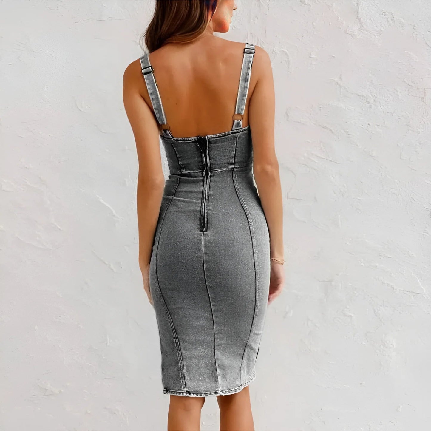 Effortless Cool Denim Dress