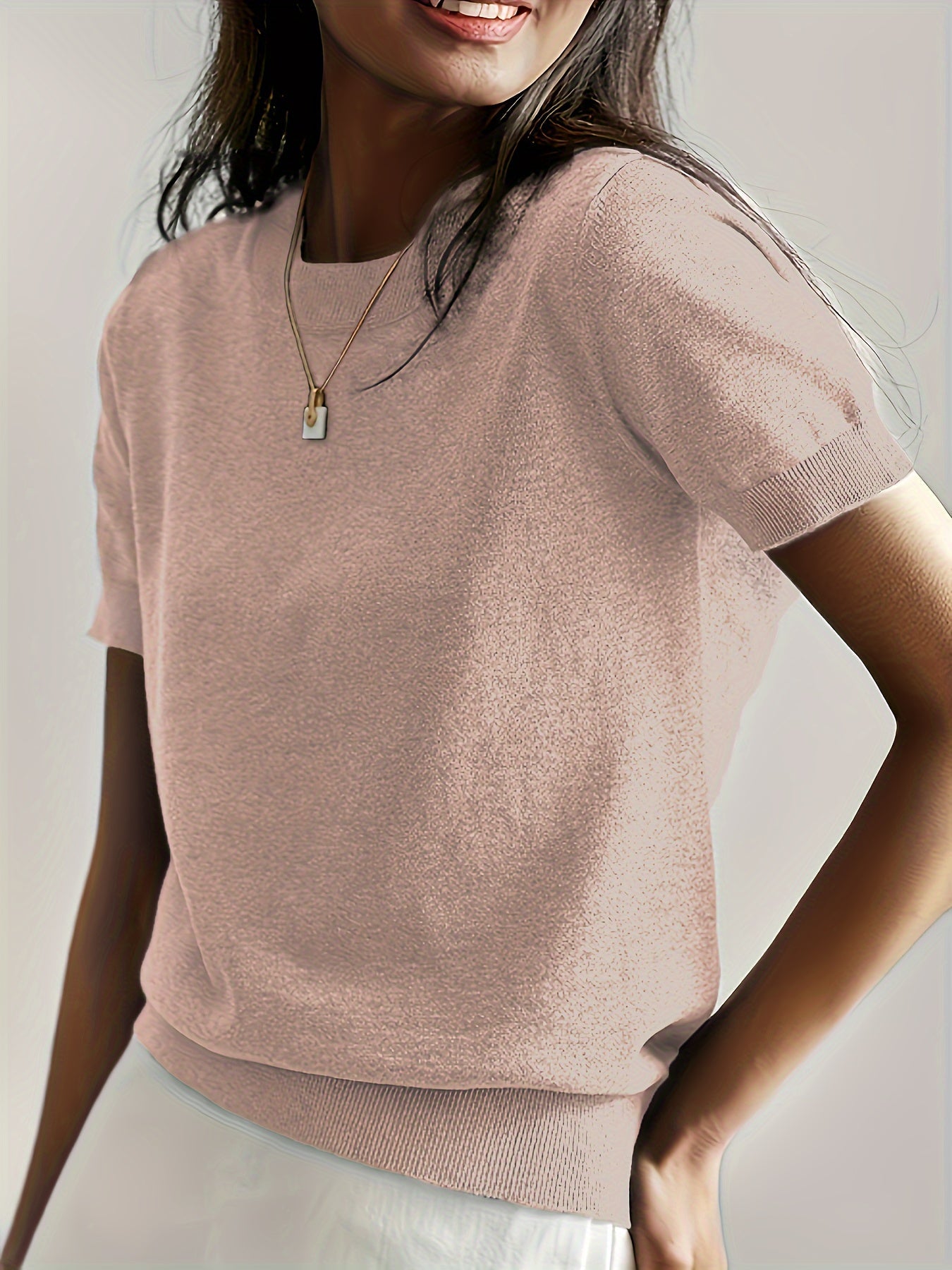 Flattering Cashmere-Blend Sweater