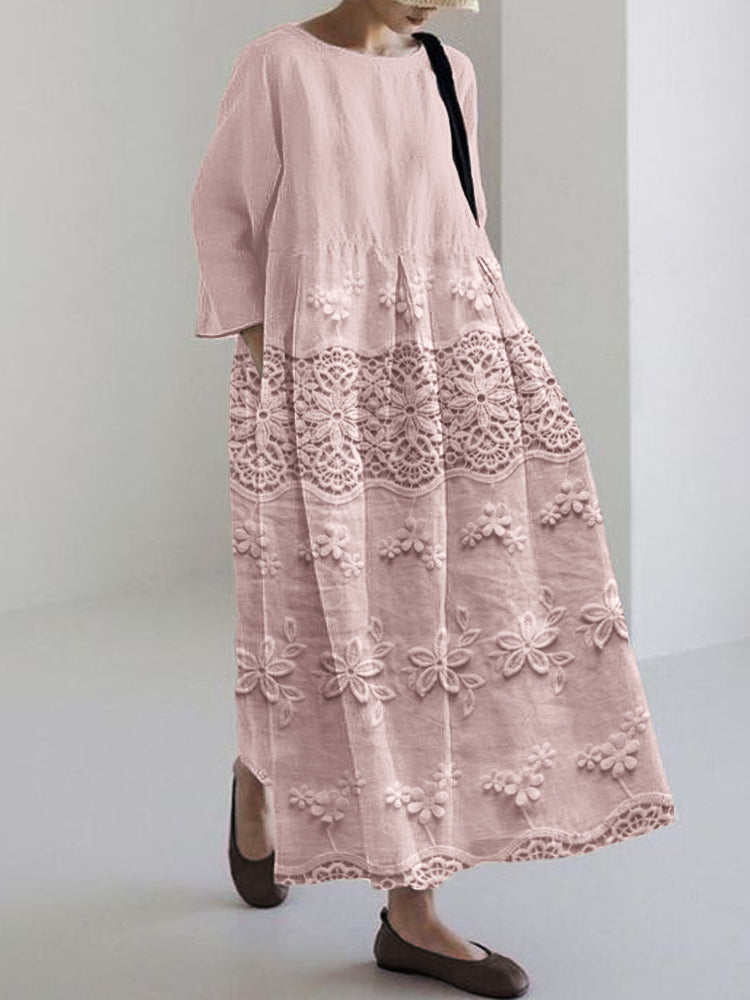Everyday Elegance Lace Dress