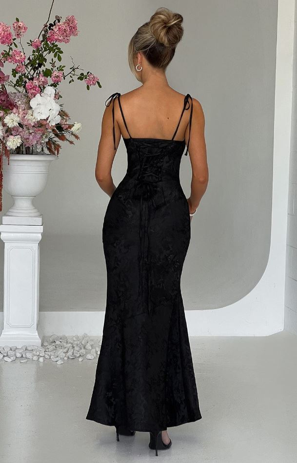 Sensual Floral Maxi Dress