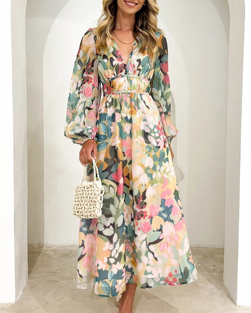 Effortless Boho-Chic Maxi Dress