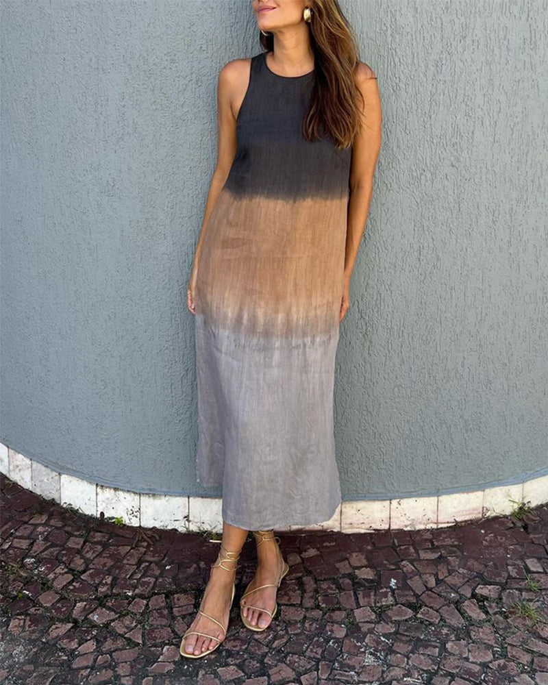 Effortless Chic Gradient Dress