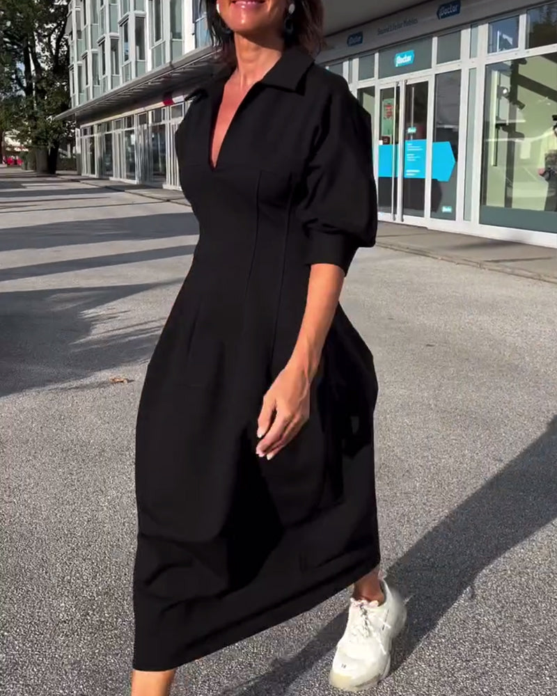 Elegant All-Day Comfort Dress