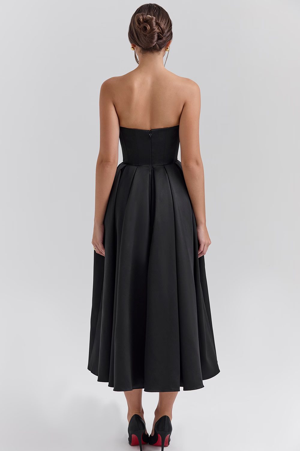 Elegant-Shape Midi Sundress