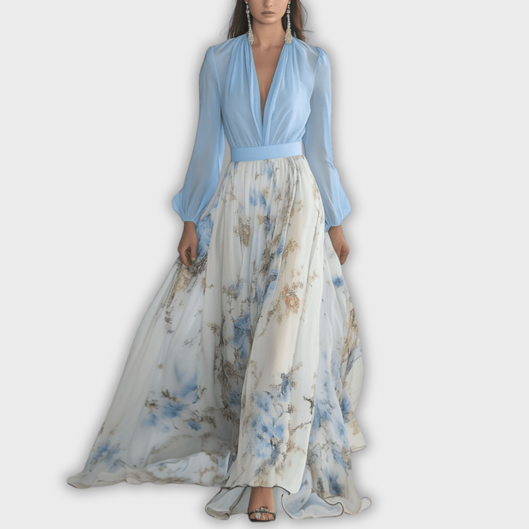 Effortless Floral Elegance Dress