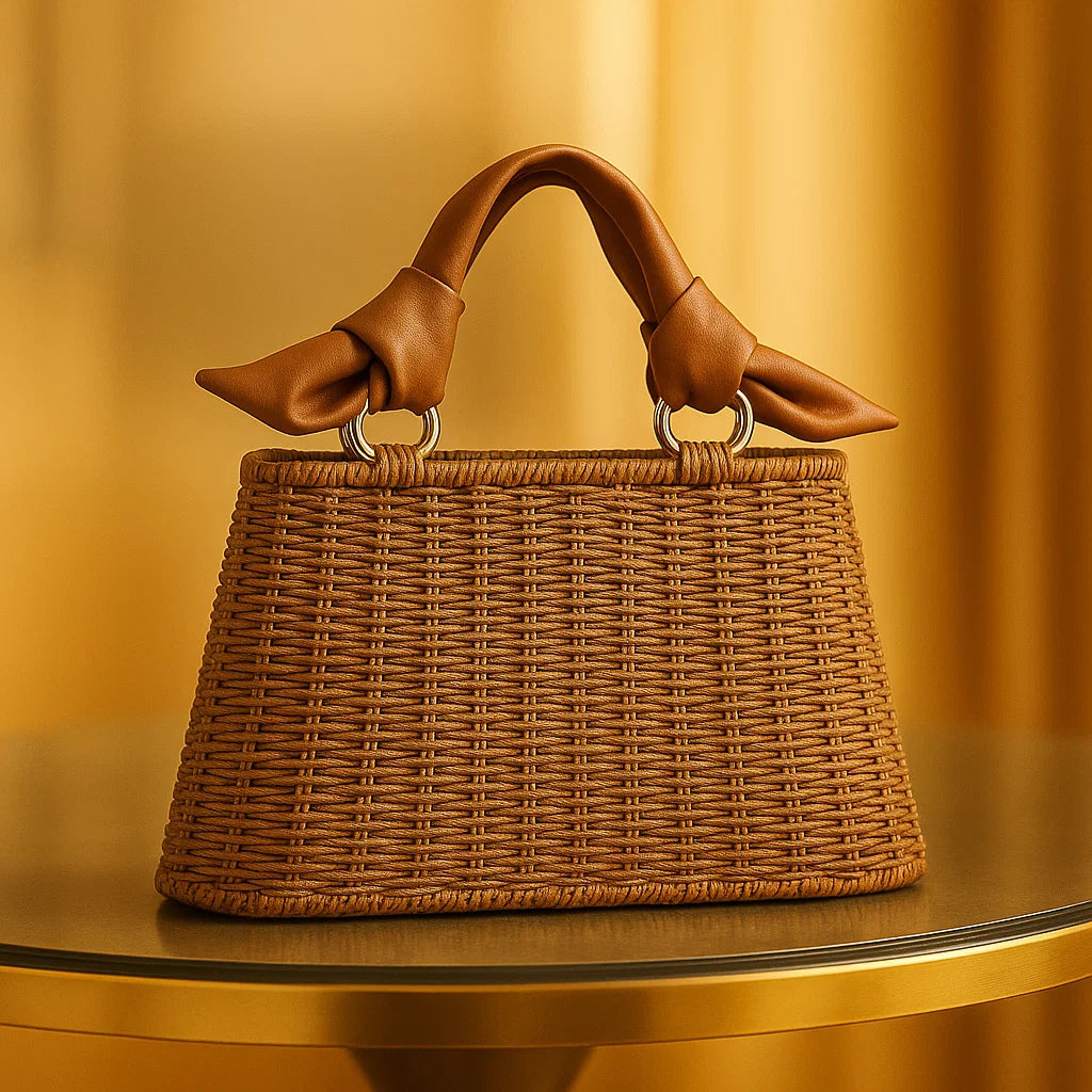 Roomy Silk-Lined Tote