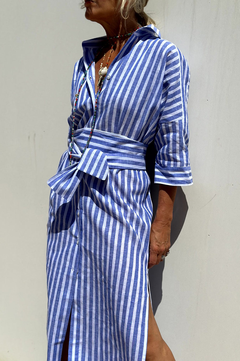 Chic-Comfort Striped Dress