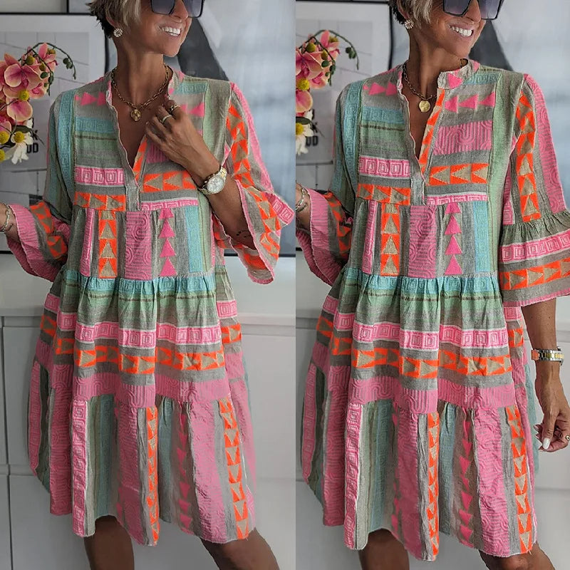 Effortless Boho Summer Dress